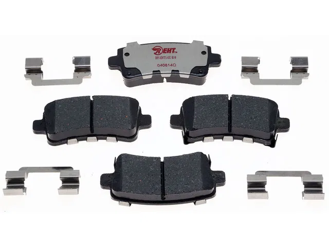 EHT1430H – R/M BRAKES Brake Pad, OE Replacement Hybrid Technology Includes Mounting Hardware